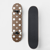 C&S Orange Skateboard (Vorderseite)