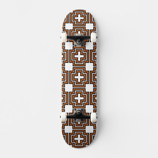 C&S Orange Skateboard (Vorderseite)