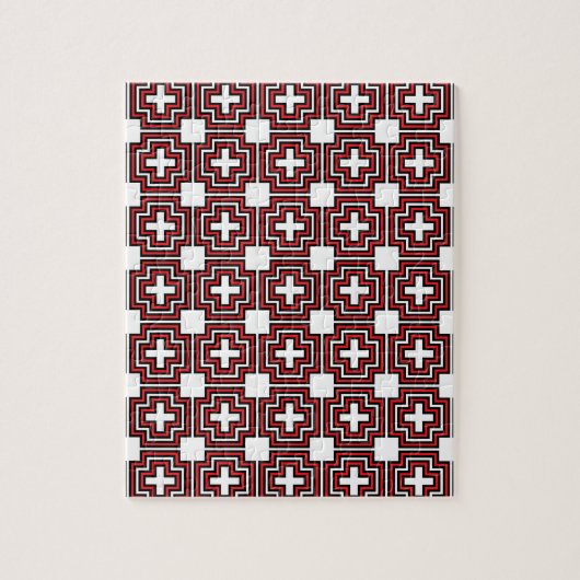 C&S Red Puzzle (Vertikal)