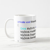 C# scharfe Programmierer-Kaffee-Tasse
