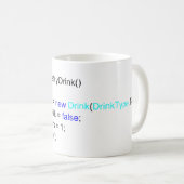C# scharfe Programmierer-Tee-Tasse Kaffeetasse (VorderseiteRechts)