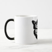 C Schwarzer Butterfly Verwandlungstasse (Links)