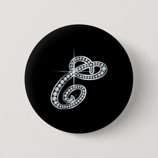 C Script "Diamond Bling" Button (Vorderseite)
