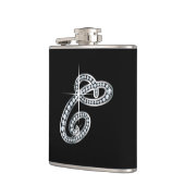 C-Script "Diamond Bling"-Flasche Flachmann (Links)