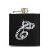 C-Script "Diamond Bling"-Flasche Flachmann (Vorderseite)
