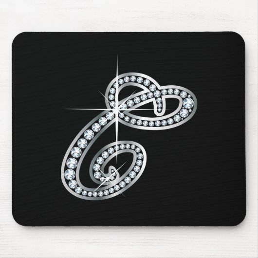 C Script "Diamond Bling" Mousepad (Vorne)