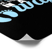 C-section Cesarean New Mom Of Baby Boy Recovery Qu Poster (Ecke)