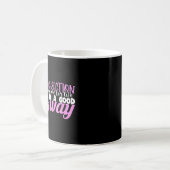 C-section Cesarean New Mom Of Baby Girl Recovery Q Kaffeetasse (Vorderseite Links)