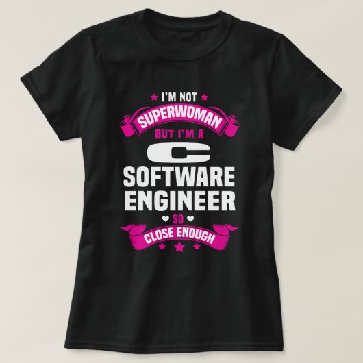 C Software Engineer T-Shirt (Design vorne)