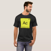 c - Symbol des Wechselstromes eines chemischen Ele T-Shirt (Vorne ganz)
