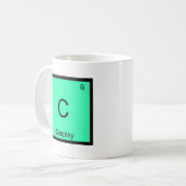 C - Symbol für das T-Shirt der Kostüme für die Cos Kaffeetasse (Vorderseite Links)