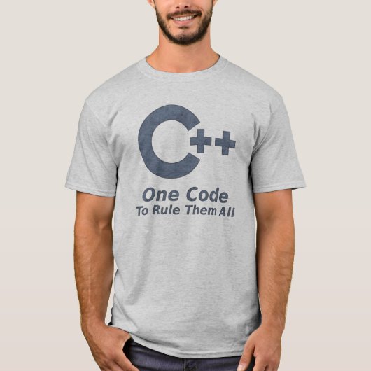 C++ T-Shirt (Vorderseite)