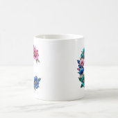 C Tasse - Blumendesign für Geschenke (Mittel)