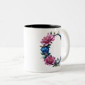 C Tasse - Blumendesign für Geschenke (VorderseiteRechts)