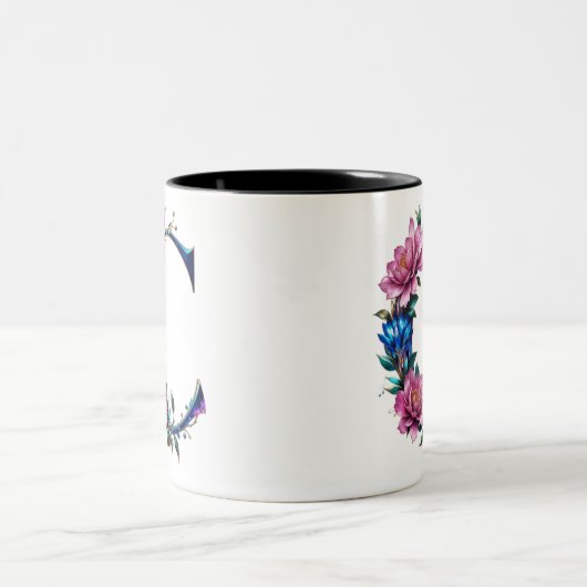 C Tasse - Blumendesign für Geschenke (Mittel)
