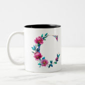 C Tasse - Blumendesign für Geschenke (Links)