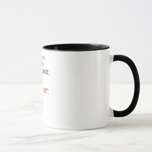 C++ Tasse (viele Arten, Farben und Größen) (Rechts)