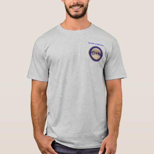 C u. h-Mannschaft "STICKMAN " T-Shirt (Vorderseite)