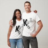 C und k-Regel T-Shirt (Unisex)