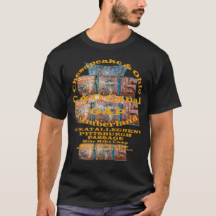 C und O Kanal Towpath Great Allegheny Passage T-Shirt