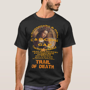 C und O Kanal Towpath Große Allegheny Passage T-Shirt
