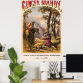 C. V. Girard's GINGER BRANDY 1860 Poster (Heimbüro)