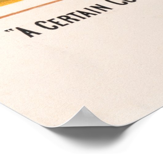 C. V. Girard's GINGER BRANDY 1860 Poster (Ecke)