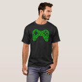 C Video Game Controller St Patrick's Day Boys Gam T-Shirt (Vorne ganz)
