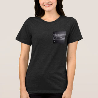C Y We Write Damen T-Shirt Tri-Blend Shirt