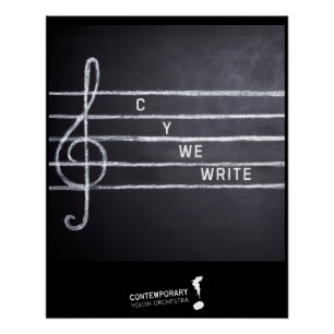 C Y We Write Poster