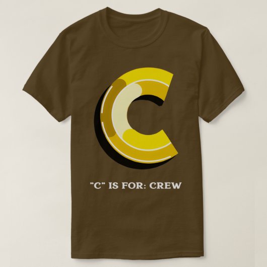 C Zur Crew T-Shirt (Design vorne)
