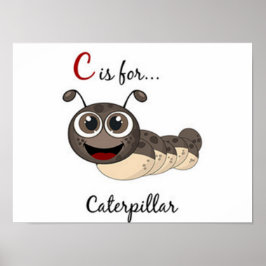 C Zur Raupe Poster