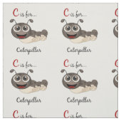 C Zur Raupe Stoff (Muster)