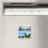 CA0028 Amerika, Kanada, Banff, Bow River, Kühlschr Magnet (In Situ (Geschirrspüler))