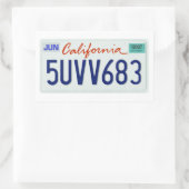 CA2007 RECHTECKIGER AUFKLEBER (Tasche)