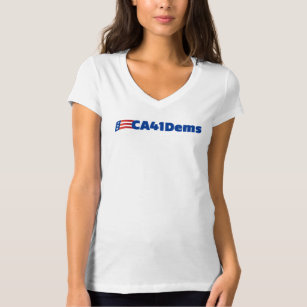 CA41Dems & Fight for It! mit Karte T-Shirt