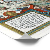 ca. 1610 Ischia Karte Poster (Ecke)