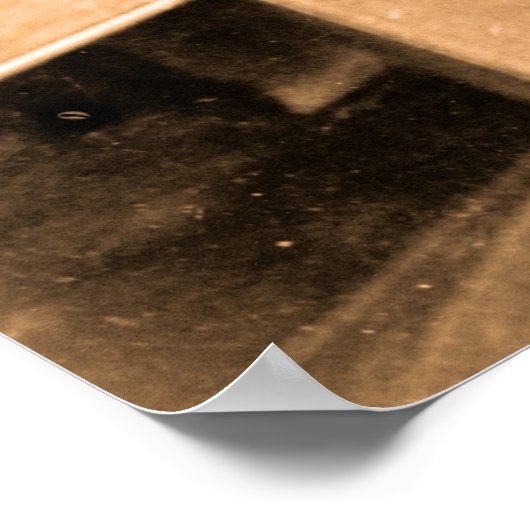 ca. 1895 Stephan Liesting Liesting Late Store Poster (Ecke)