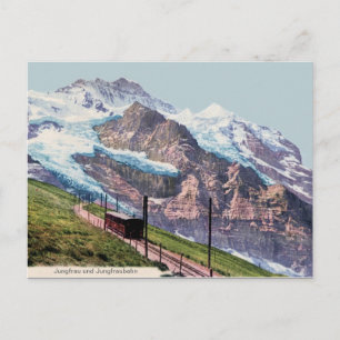 ca 1900 Jungfrau Bergbahn Postkarte