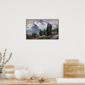 ca. 1900 Jungfrau Bergmütterbahn Poster (Küche)