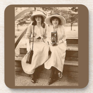 ca. 1910 Kameratechnies Getränkeuntersetzer