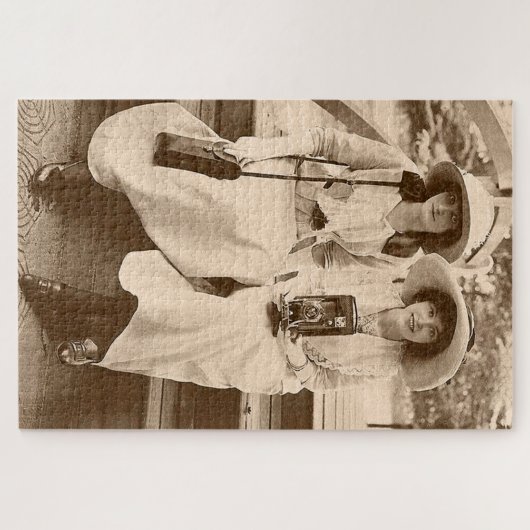 ca. 1910 Kameratechnies Puzzle (Horizontal)