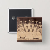 ca. 1914 Absolventen der Krankenpflegerschule Button (Vorne & Hinten)