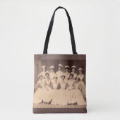 ca. 1914 Absolventen der Krankenpflegerschule Tasche (Vorderseite)