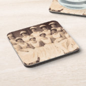 ca. 1914 Absolventen der Krankenpflegerschule Untersetzer (Linke Seite)