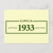 ca. 1933 postkarte (Vorderseite)