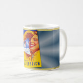 ca. 1950 Österreich Reiseplakat MCM Kaffeetasse (VorderseiteRechts)