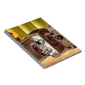 ca. 1950 Zuhause-Filmkameras und Notizblock (Rechte Seite)