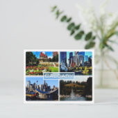 CA Alberta - Calgary - Garten des Blauen Blutes - Postkarte (Stehend Vorderseite)