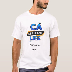 CA-Aspirant-Lebens-Shirt – Indischer Buchhaltungss T-Shirt
